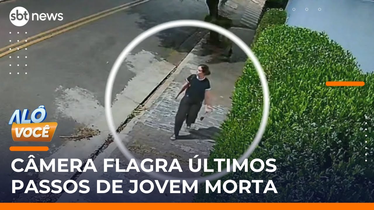 Universitária é encontrada morta e câmera flagra últimos passos | #AloVoce