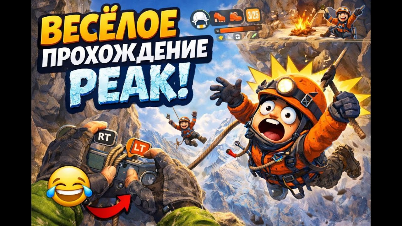 Как Антон Чугун гору покорял PEAK #1