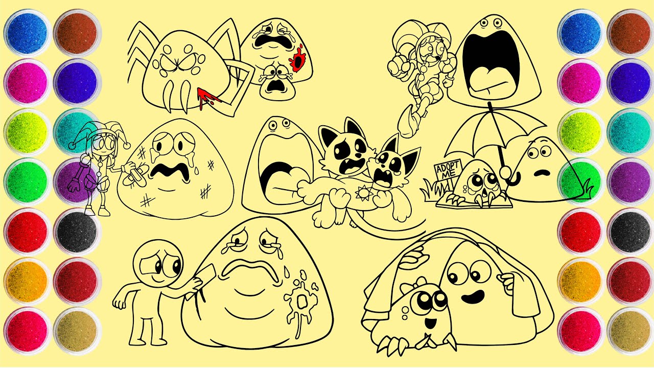 Sand Painting Art - Pou, Poulina, Bou's Revenge and More