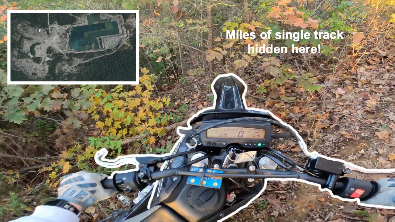 Getting Lost on Very Sketchy Trails l KLX300