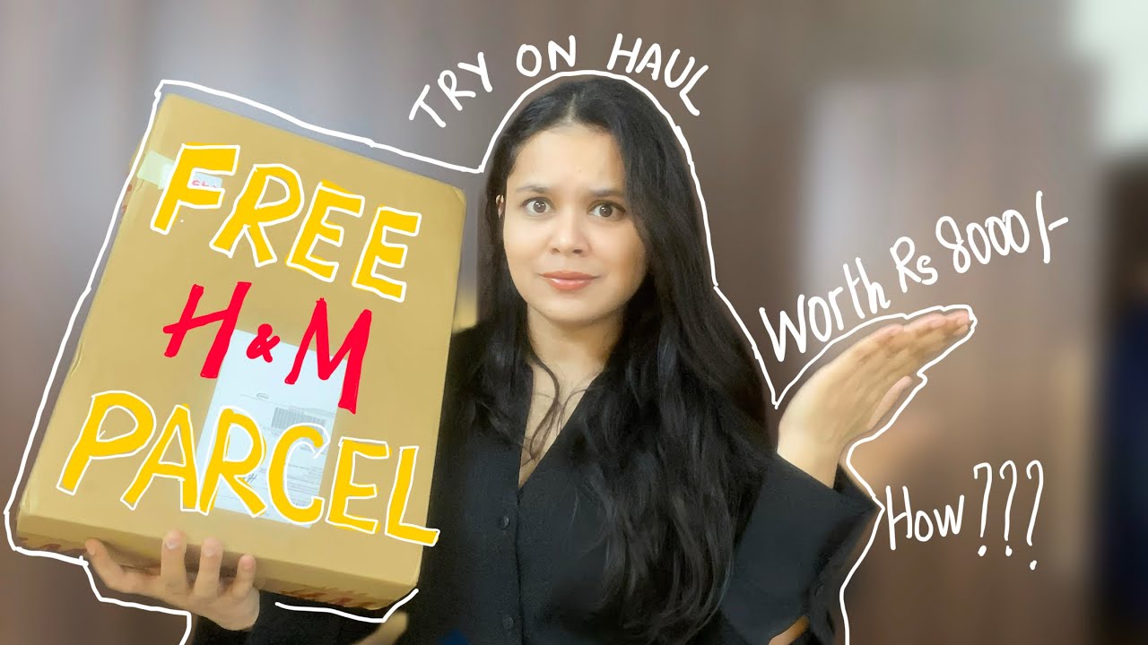 I Got ₹8000 Worth Clothes from H&M for FREE 😳 | Try-On Haul 