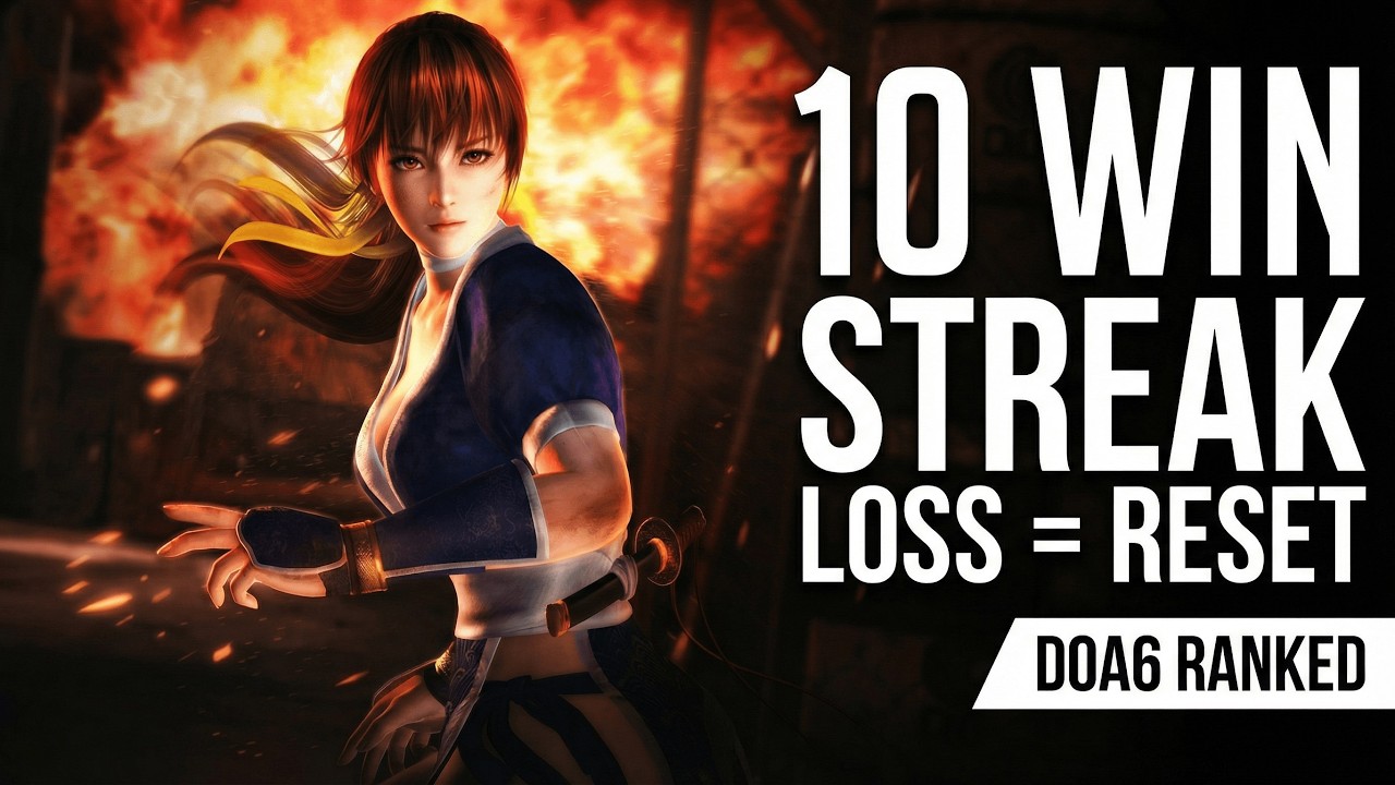 DOA6 Ranked: Chasing 10 Streak (Loss = Reset)