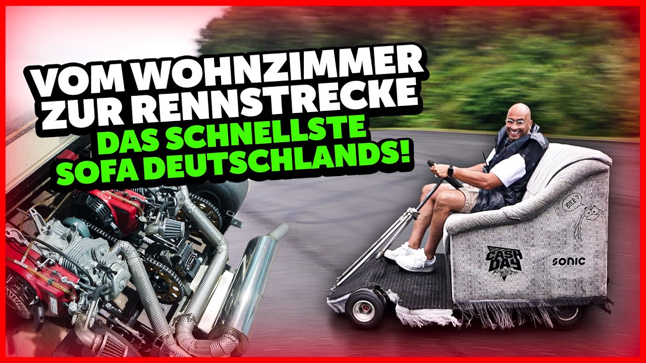 JP Performance - Vom Wohnzimmer zur Rennstrecke. Das schnellste Sofa Deutschlands!