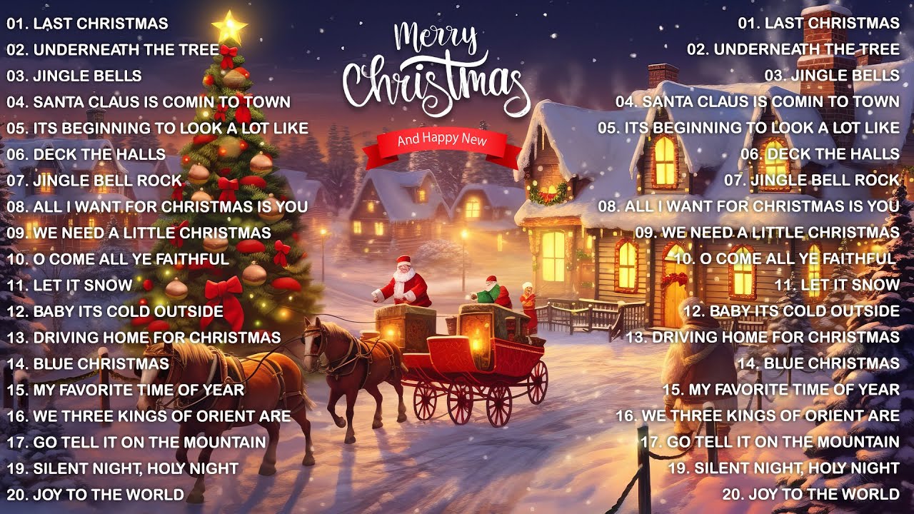 Top 50 Christmas Songs 2026 🎅🏻 Best Christmas Music Playlist 🎄 Christmas Carols 2026