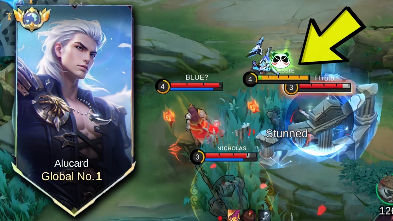 TOP GLOBAL ALUCARD HARD CARRY SOLO RANK INTENSE GAMEPLAY ( WIN OR LOSE? ) MLBB