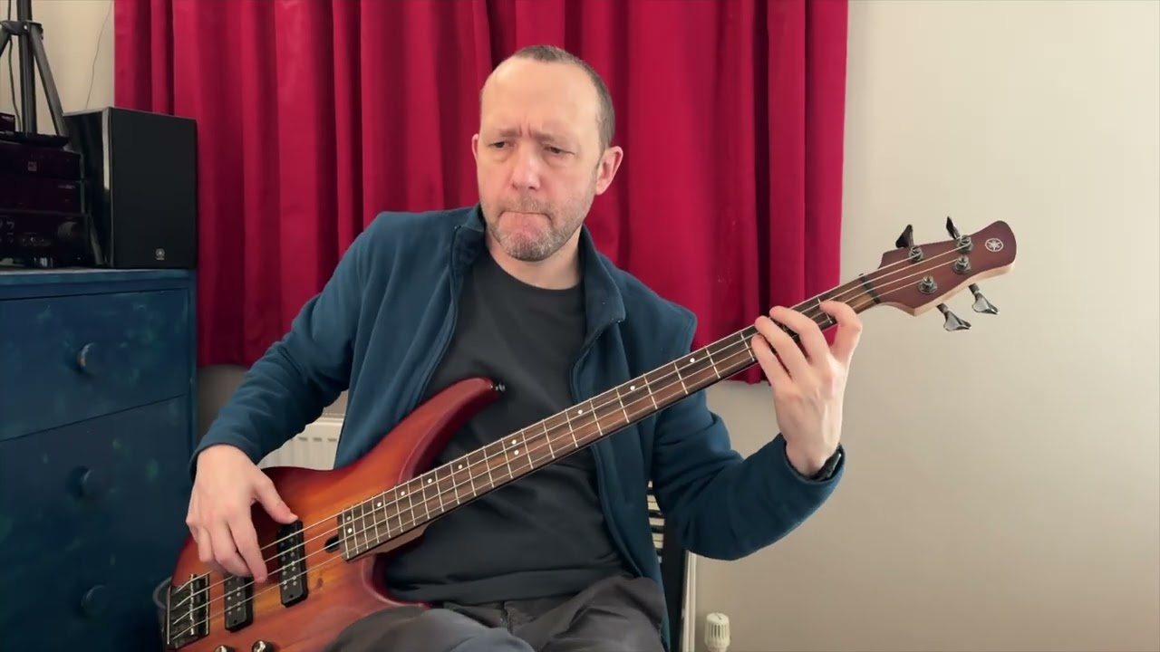 Bass cover of Earthquake weather by Beck