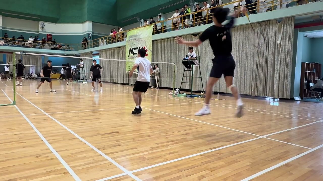 2026彰師錦標賽_大專男雙32強 蔥遊兵與中興保全 vs 未來F1賽車手的好學弟們