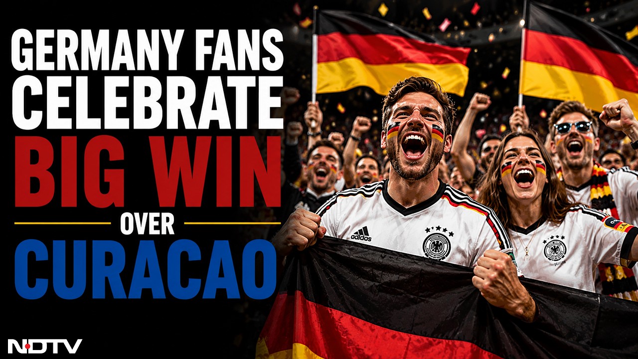 Germany Vs Curacao Highlights| FIFA World Cup 2026 LIVE| Germany Fans Celebrate 7-1 Win Over Curacao