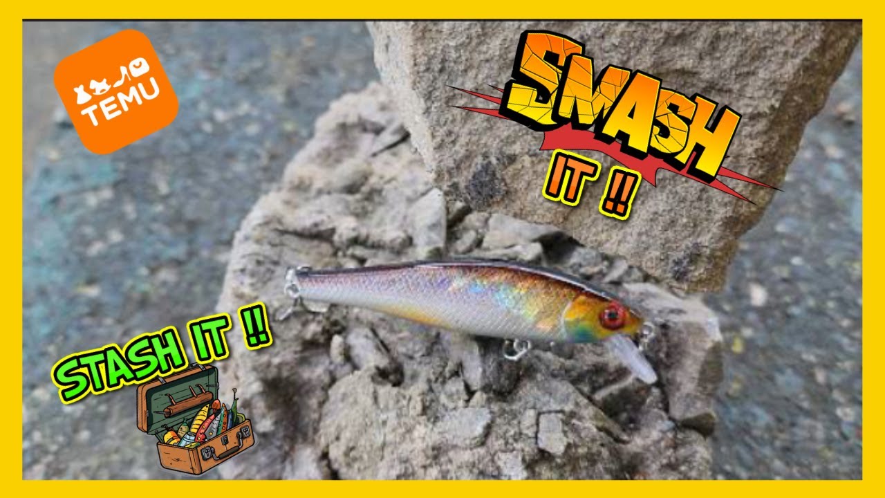 Unbelievably Affordable Jerkbait By Temu: River & Lake Fishing Review!