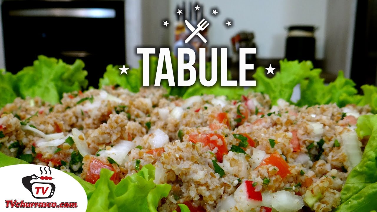 Como Fazer Tabule - Tv Churrasco