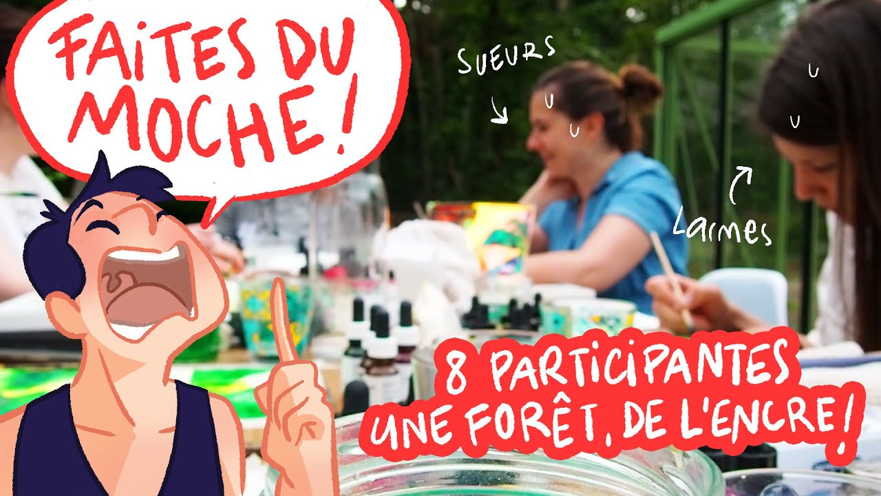 FAITES DU MOCHE 🔥 : Je dirige une retraite créative !