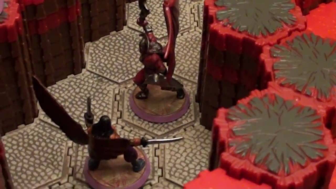 Heroscape battle Legoboy v. Captain Canuck 4/6/2010 Part 1