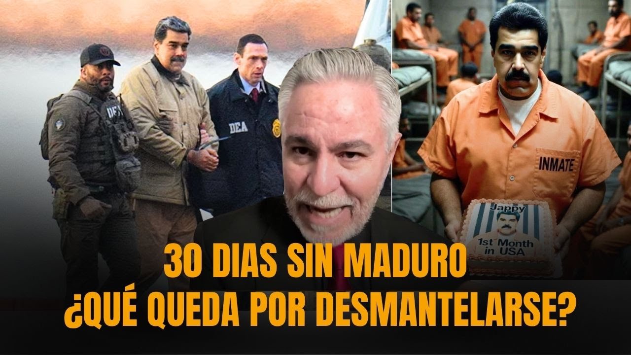 COMANDANTE EXPLICA: 30 DIAS SIN MADURO, ¿QUÉ QUEDA POR DESMANTELARSE? - Sánchez Grass en América