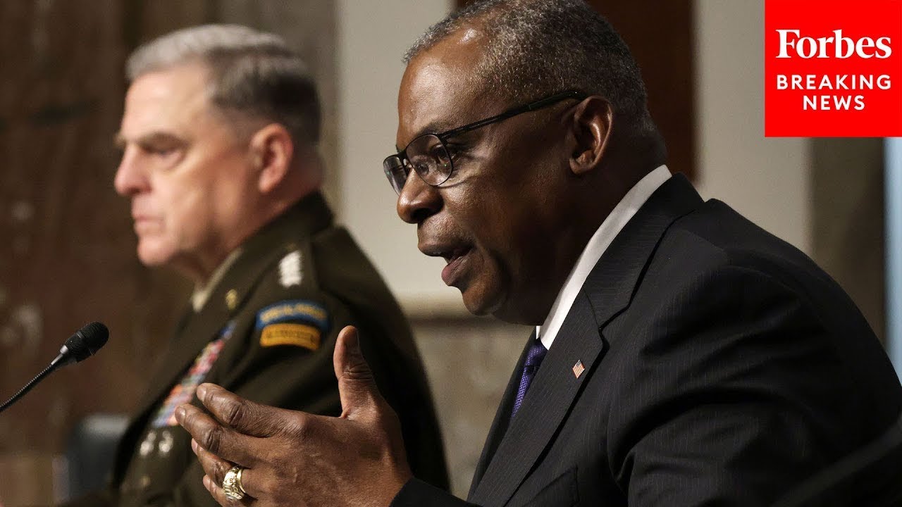 Sec. Lloyd Austin And Gen. Mark Milley Hold A Press Conference After Missile Strike In Poland