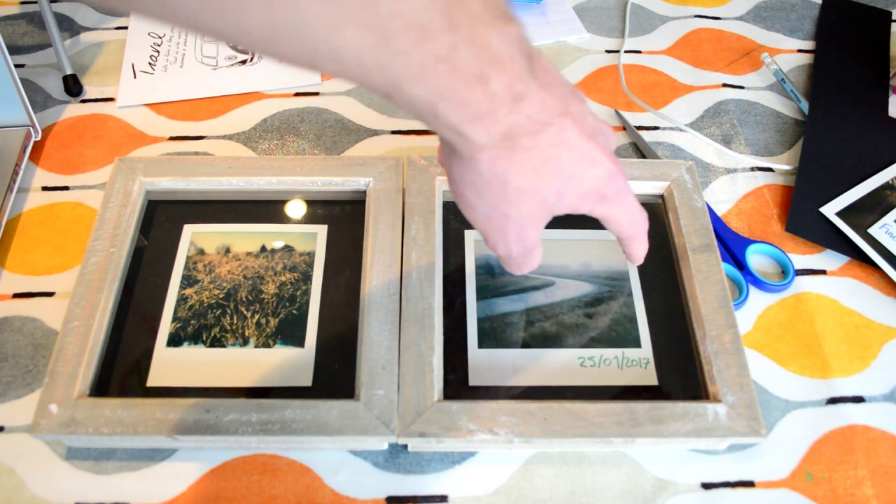 Framing Polaroids