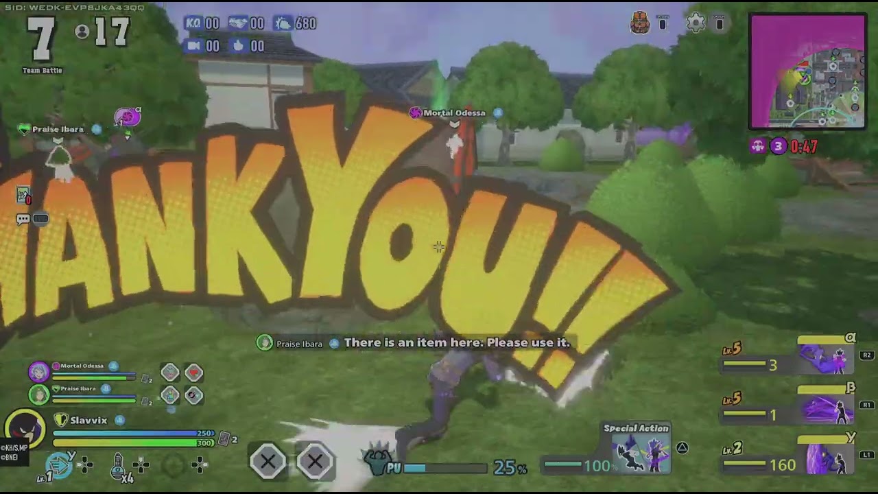 MY HERO ULTRA RUMBLE Tokoyami Gameplay I