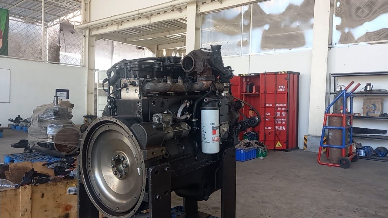 OVERHAUL / REBUILD ENGINE CUMMINS QSL 8.9 / 6D114 ( in collaboration with PT BIMA )