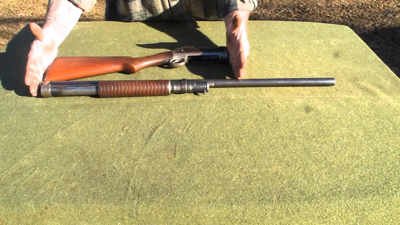 Winchester Model 1897 Historical Review and Slam Shot Demo