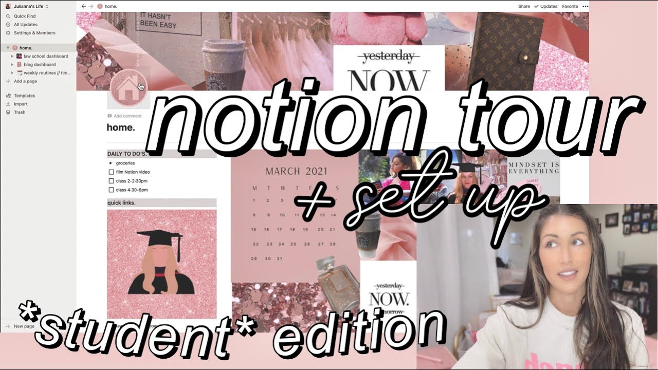 HOW TO SET UP NOTION (with *FREE* template!)