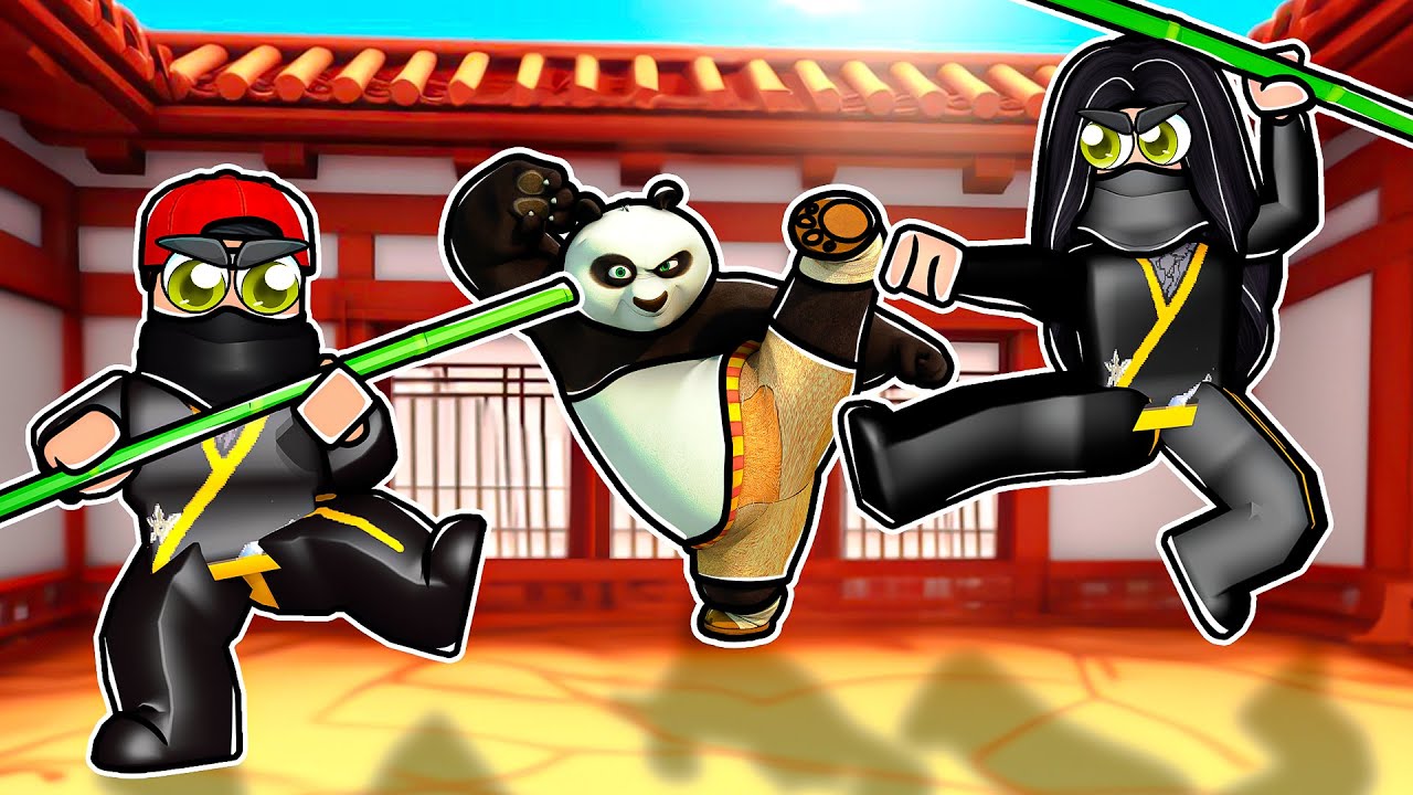 Roblox BUT we are inside the KUNG FU PANDA 4 Movie!