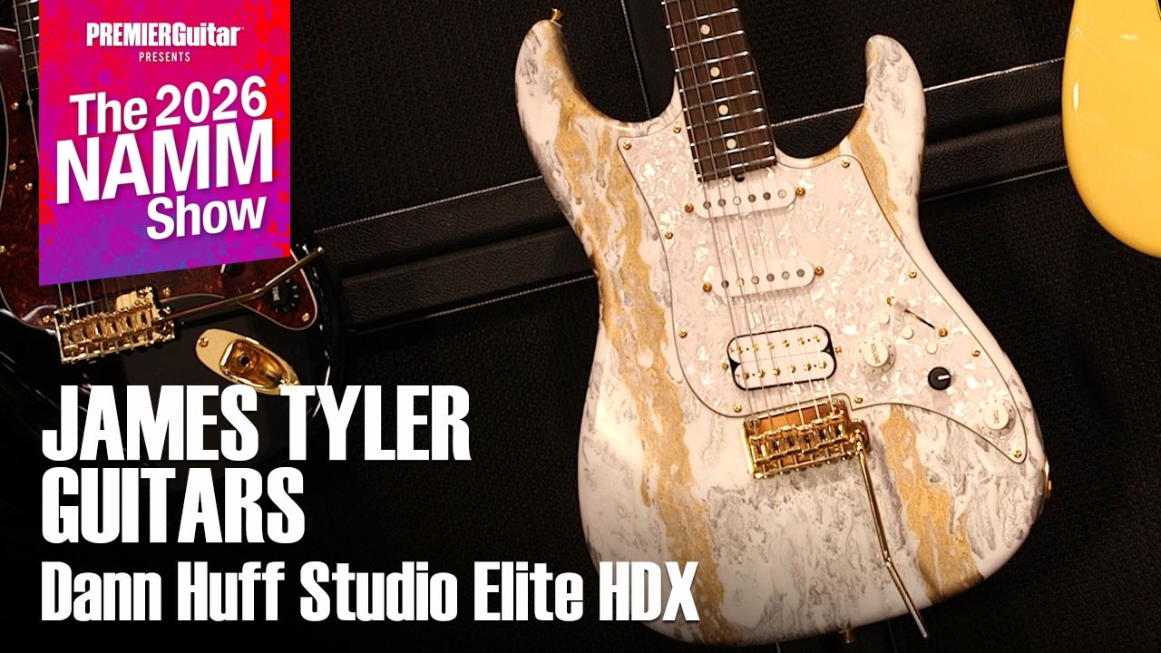 James Tyler Guitars - Dan Huff Studio Elite HDX I NAMM 2026