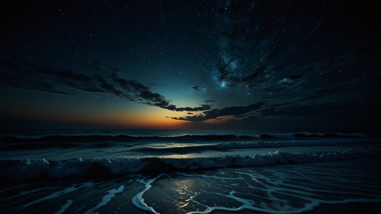 Overnight Ocean Sounds – Deep Sleep Therapy for Insomnia Relief and Emotional Calm Rest