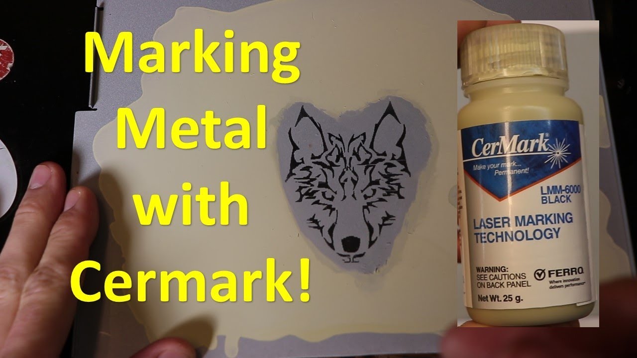 Маркировка металла с помощью Cermark!