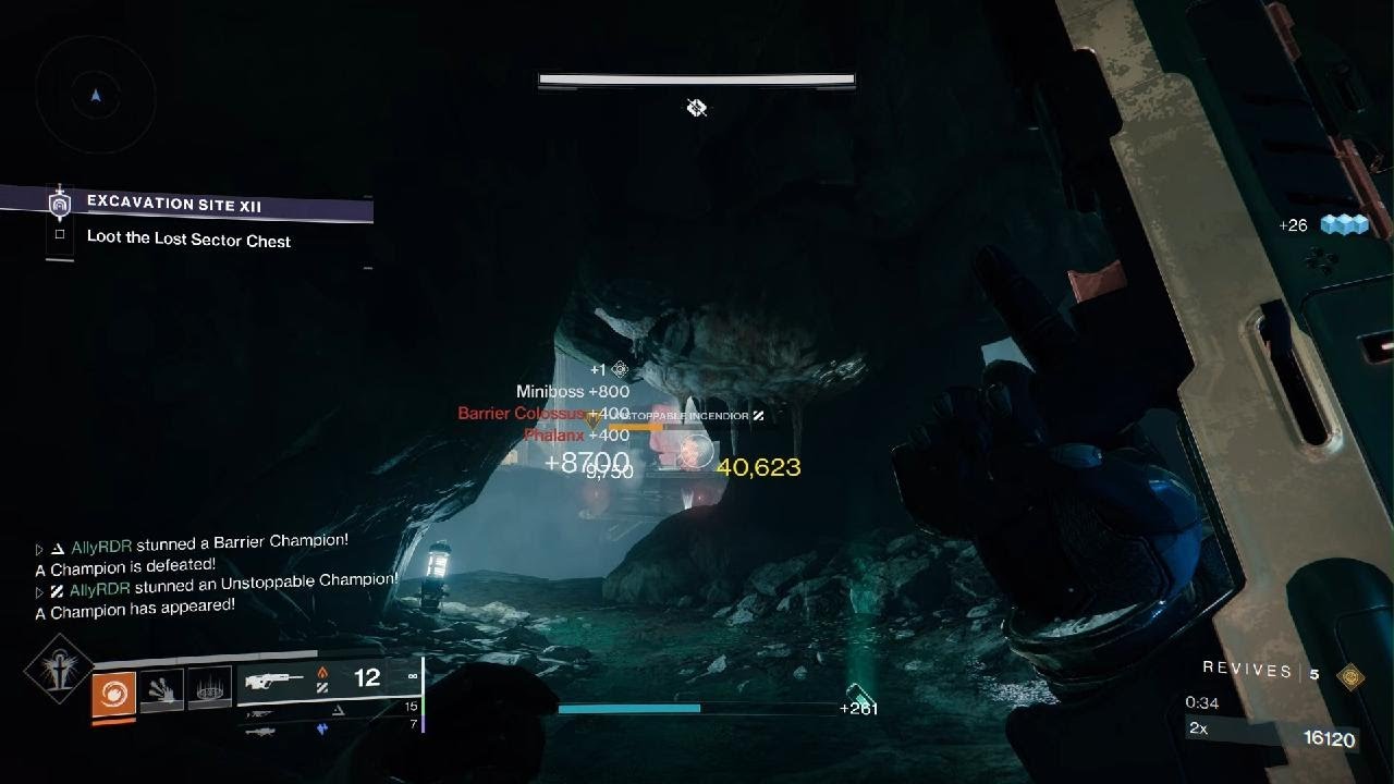 Destiny 2 Solar Master Lost Sector