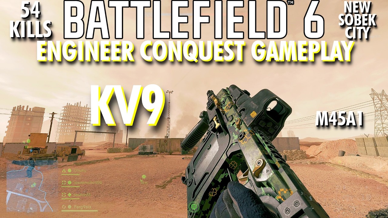 So Close To Victory...  KV9 Gameplay - Battlefield 6 Conquest No Commentary