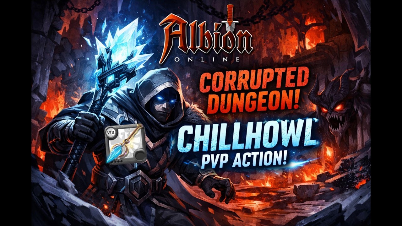 ✅ l Chillhowl  l Corrupted dungeon l ✅ Albion Online✅