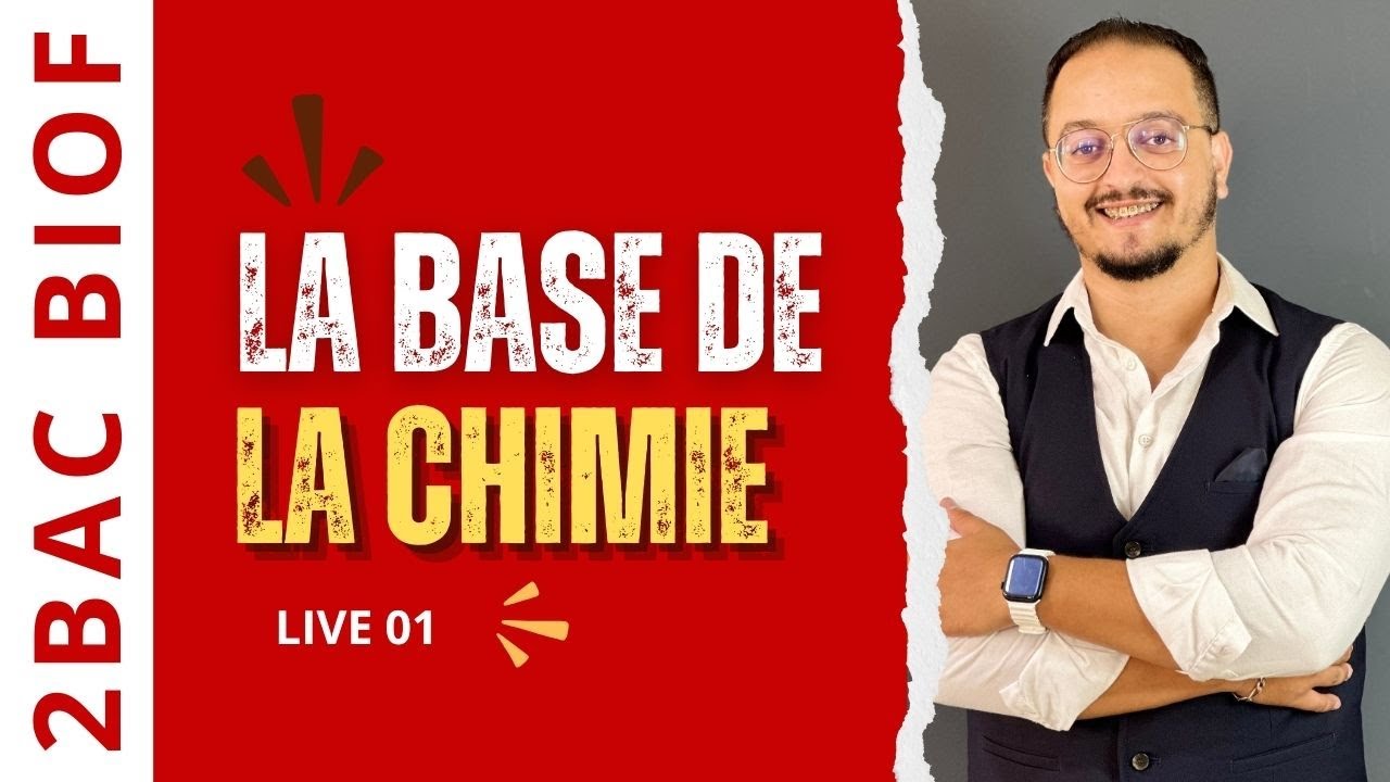 Live 01 - La base de la chimie