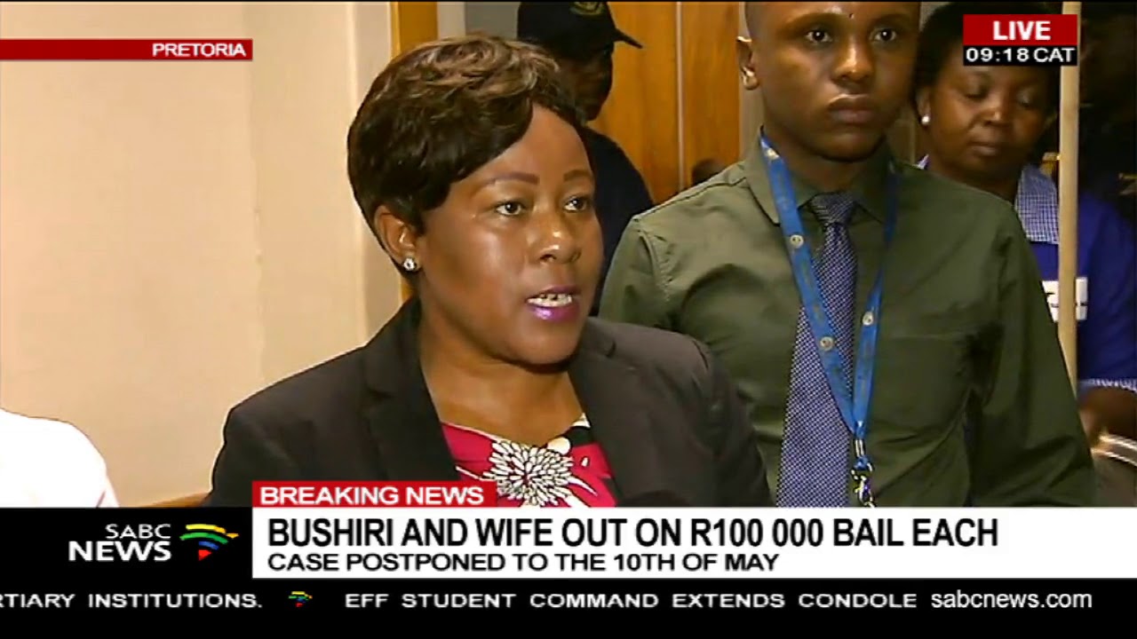 Bushiri, wife granted R100k bail each