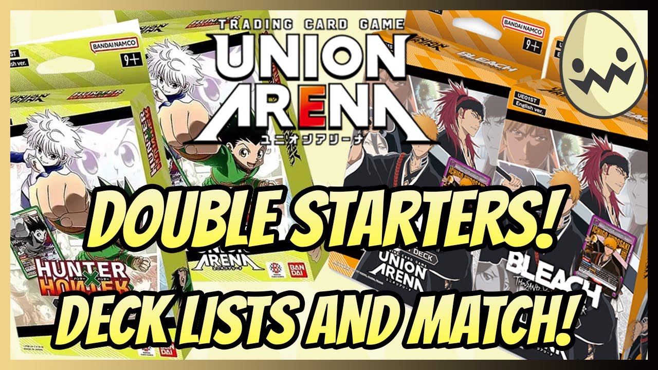 Union Arena: Double Starter Decks! Deck Lists and Match w/ 