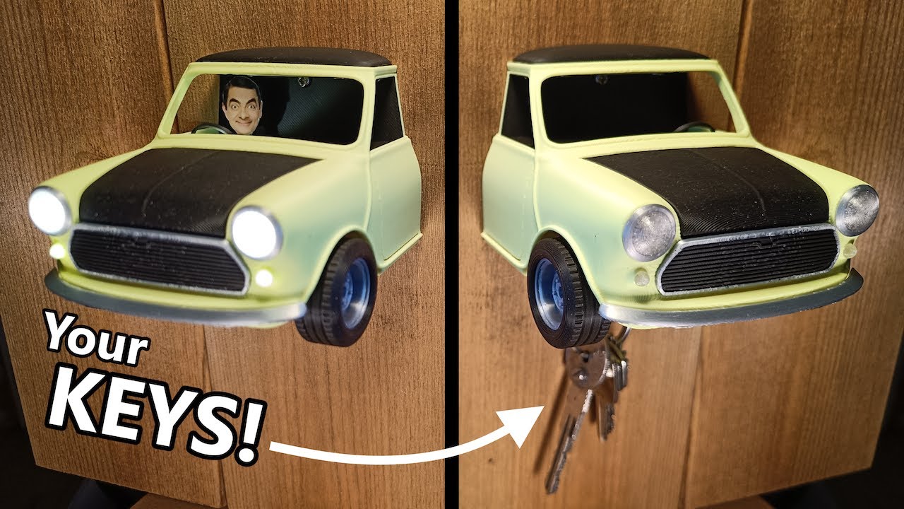 3D Printed Mini Key Holder