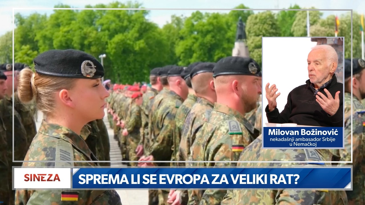 Milovan Božinović: Rat u Ukrajini bio je izgovor za &scaron;irenje panične atmosfere &scaron;irom Evrope I SINTEZA