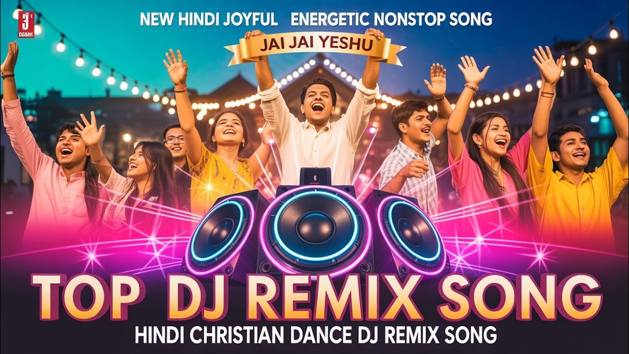 New Hindi Dj Joyful Energetic Nonstop Worship Song  | Jesus Top 10 Remix Dj Dance Song 🎶🔥💖✝️