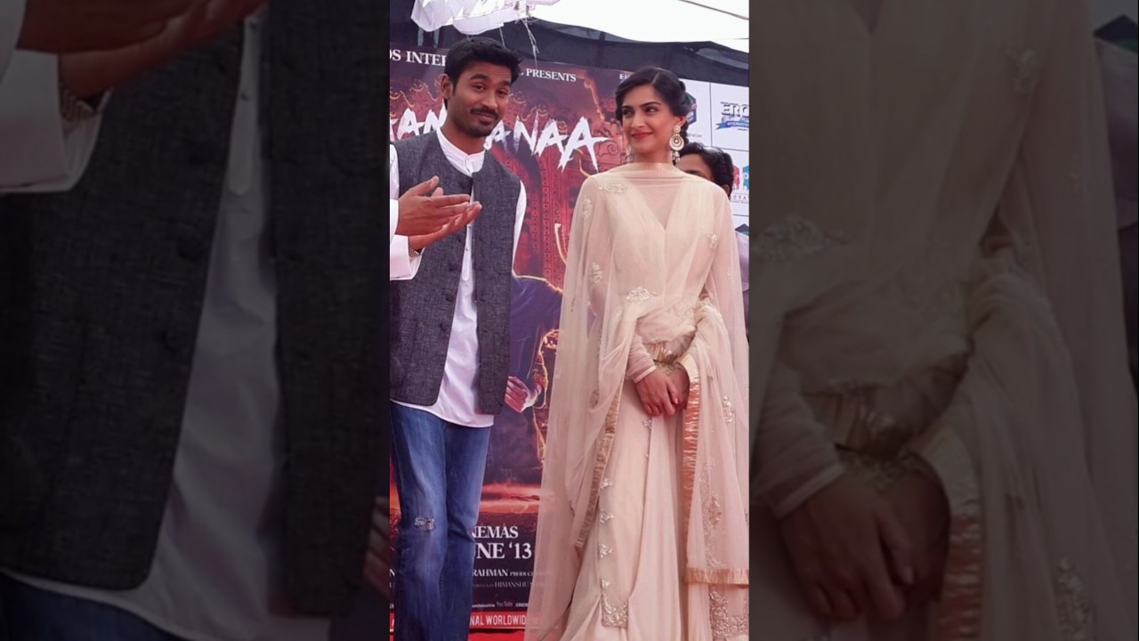 Raanjhanaa 2 😘| South ⭐ Dhanush and Sonam Kapoor 💓|👫 Love Video #dhanush #sonam #shorts ✨ Bollywood