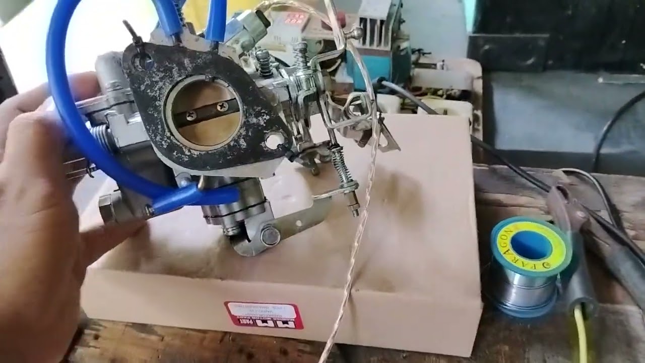 Jalur Selang Vacum di Carburettor zebra 1.3