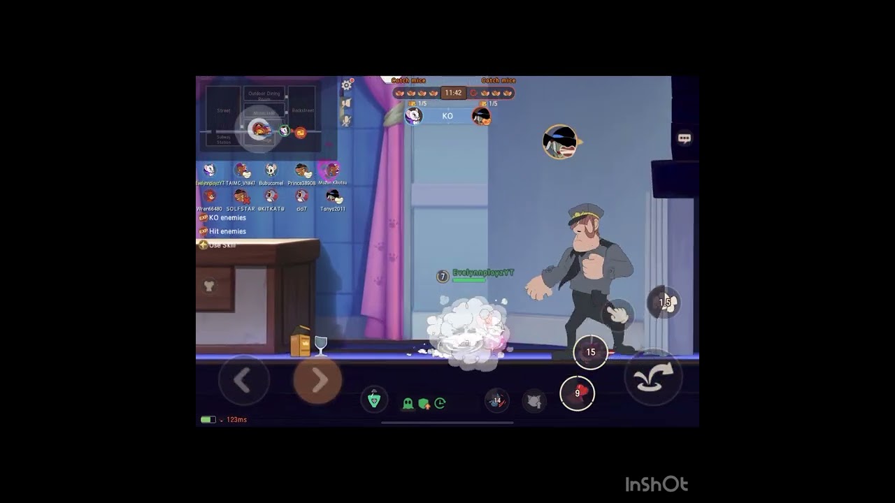 Cats war!(5v5 and decoration battle Tom and Jerry chase)