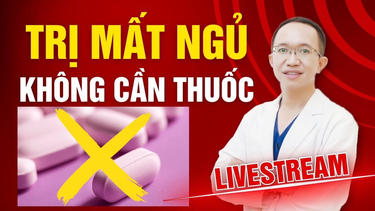 CÁCH TRỊ MẤT NGỦ KHÔNG DÙNG THUỐC