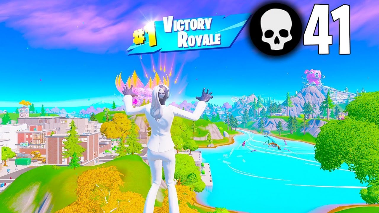 41 Elimination Solo vs Squads Win Full Gameplay Season 3 (Fortnite Chapter 3)