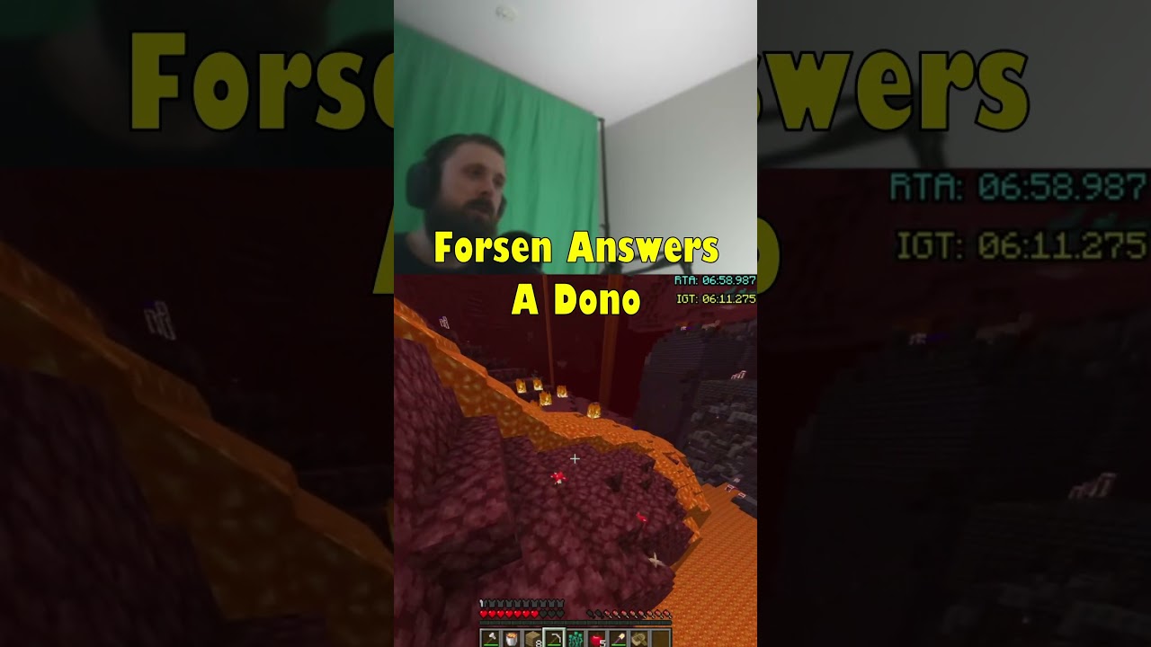 Forsen Answers Dono And Hops In