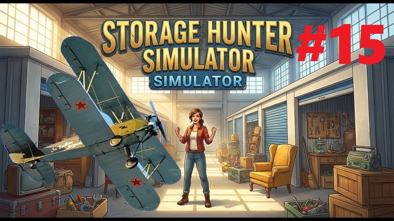 Нашёл Самолёт Storage Hunter Simulator #15  #StorageHunterSimulator