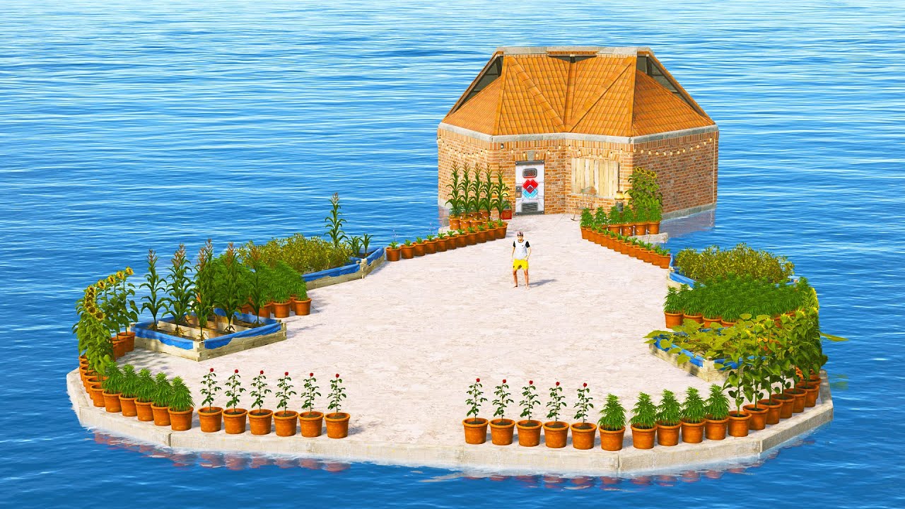 I Built my Own Island in the Middle of the Ocean in Rust