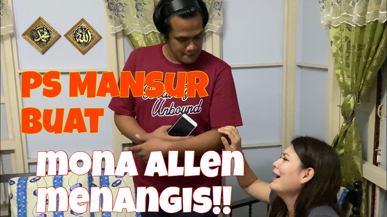 mona allen kena marah dengan ps mansur sampai menangis !