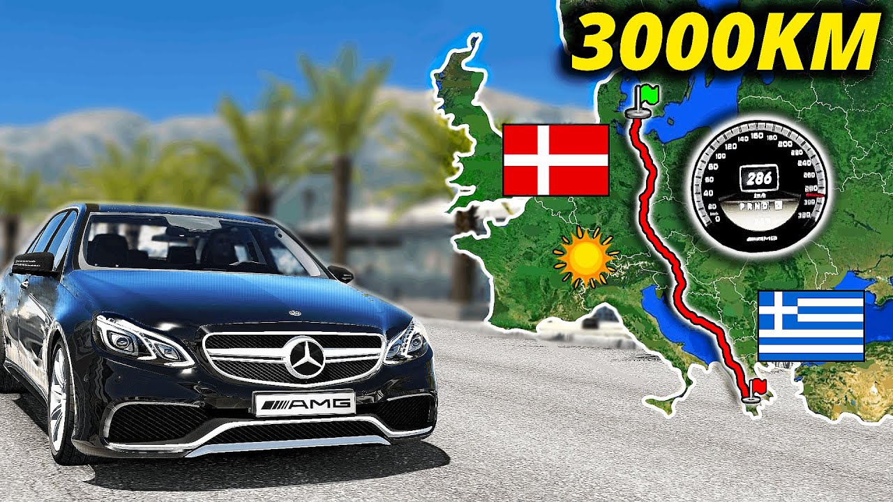 ETS2 Holiday Road Trip (Copenhagen to Kalamata) Denmark to Greece | Euro Truck Simulator 2