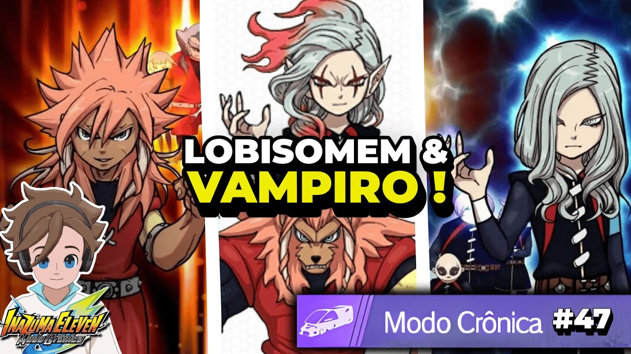 ENFRENTEI O TIME DO LOBISOMEM E DO VAMPIRO… E O FINAL FOI INSANO 🩸🐺 | Inazuma Eleven Victory Road
