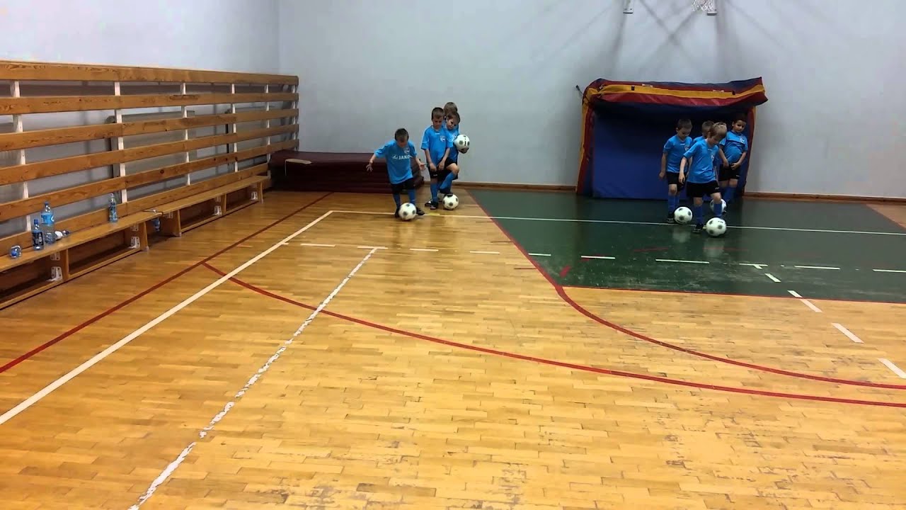 Pierwszy trening na hali w sezonie 2015/16.