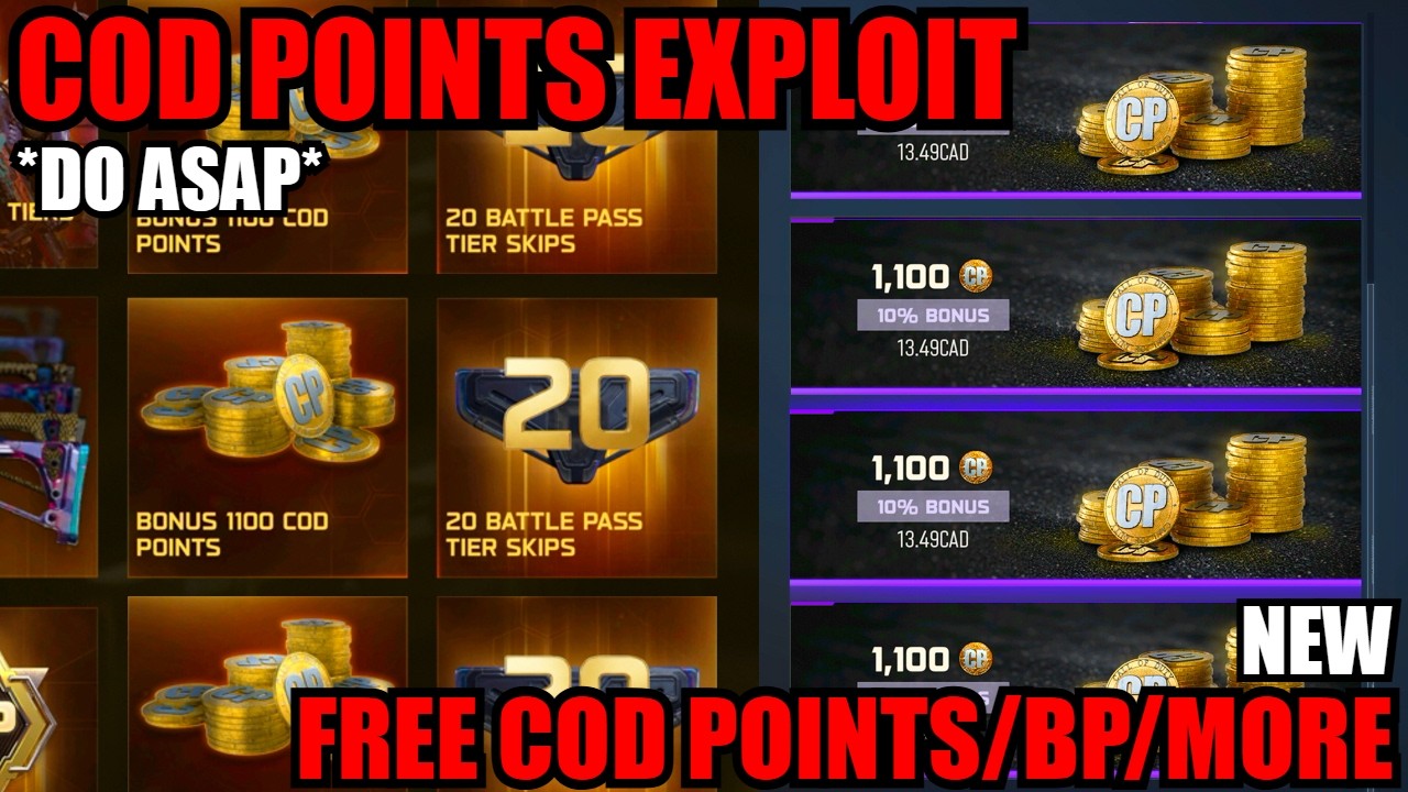 *НОВИНКА* БЕСПЛАТНЫЙ ГЛИТЧ НА COD POINTS! *СДЕЛАЙТЕ КАК МОЖНО СКОРЕЕ, ОСТАЛСЯ 1 ДЕНЬ* БЕСПЛАТНЫЙ ...