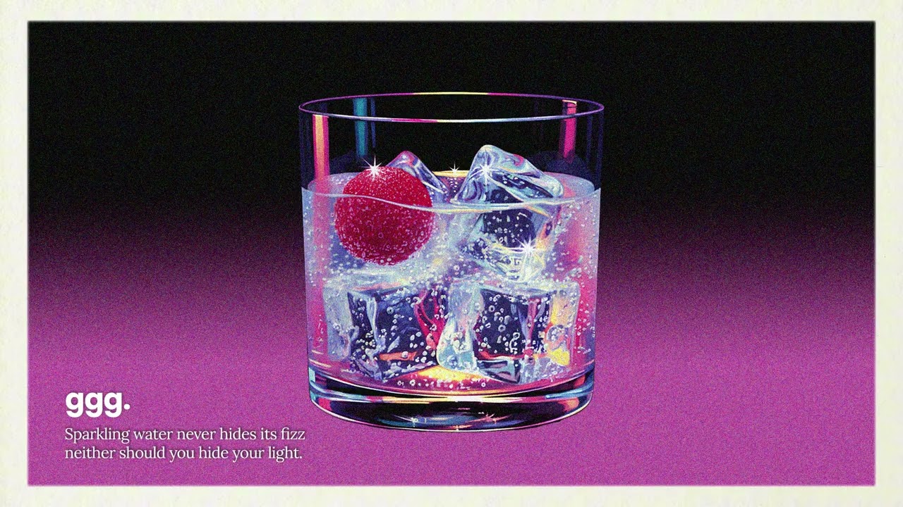 sparkling.